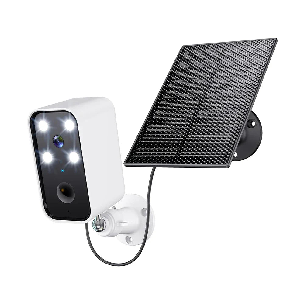 SolarGuard Pro™ – 1080p Wireless Security Camera with 32GB Storage