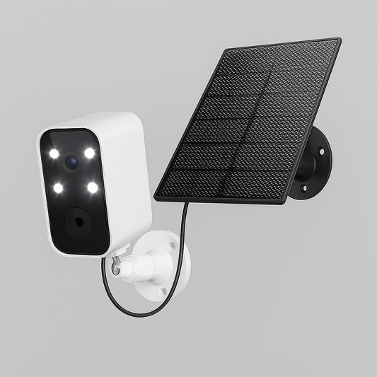 SolarGuard Pro™ – 1080p Wireless Security Camera with 32GB Storage